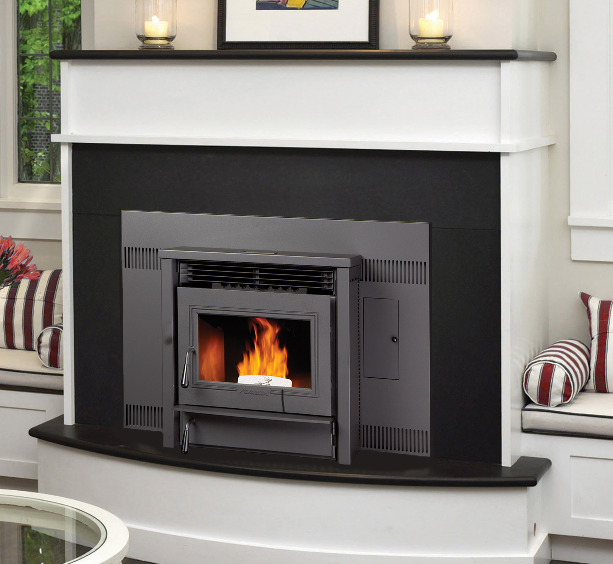 Avalon AGP (All Grade Pellet) Insert - Quality Fireplace & BBQ